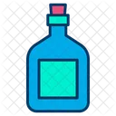 Liqueur Bouteille Potion Icône