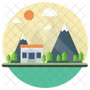 Campo Vila Paisagem Icon