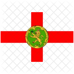 Alderney Flag Icon
