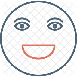 Alegre Emoji Ícone