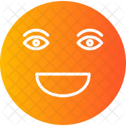 Alegre Emoji Ícone