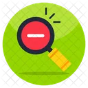 Disminuir el zoom  Icon