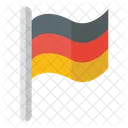 Alemanha Bandeira Da Alemanha Pais Ícone