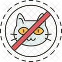 Alergia Gato Pelaje Icono