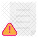 Warning Alarm Notification Icon