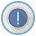 Warning Round Platform Icon