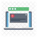 Coding Alert Alert Webpage Icon