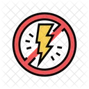 Alert Electricity Electric Icon