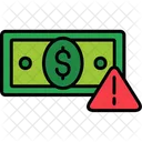 Alert Money Cash Icon