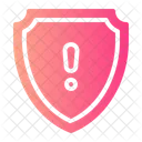 Alert Shield Exclamation Mark Icon