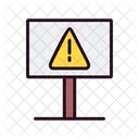 Alert Board Signboard Signpost Icon