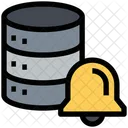 Alert Database Database Data Storage Icon