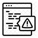 Crash Report Warning Icon