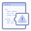 Crash Report Warning Icon