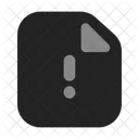 Alert document  Icon