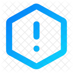 Alert Hexagon  Icon