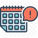 Alert Notification Message Icon