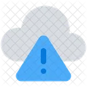 Cloud Computing Alert Icon