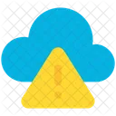 Cloud Computing Alert Icon