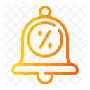 Alert Discount Notification Bell Icon
