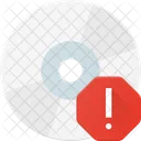 Alert In Disk Icon