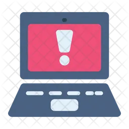 Alert laptop  Icon