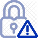 Alert Lock Security Warning Icon
