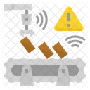 Alert Management Industrial Safety Incident Alert Machine Warning Industrial Iot Mm Icon