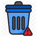 Alert Notification Trash Notification Bin Icon