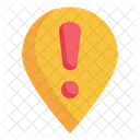 Alert Pin  Icon
