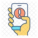 Alert push notification  Icon