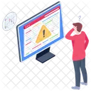 Alert Website  Icon