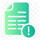 Alerta Archivos Y Carpetas Documentacion Icono