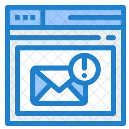 Alerta de correo  Icono