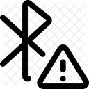 Alerta de advertencia de bluetooth  Icono