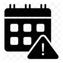 Calendario Alerta Horario Icono