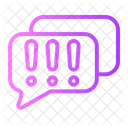 Alerta De Chat Alerta Signo De Exclamacion Icono