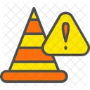 Trafego Cone Alerta Icon