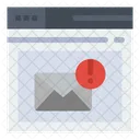 Alerta De E Mail Alerta De E Mail Aviso De E Mail Ícone