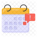 Alerta De Calendario Alerta De Evento Recordatorio Icono