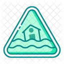 Alerta de inundación  Icono
