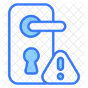 Alerta De Macaneta Da Porta Macaneta Da Porta Porta Icon