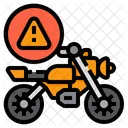 Alerta de motocicleta  Icono