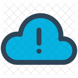 Alerta de nube  Icono