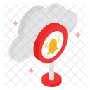 Alerta de nube  Icono
