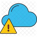 Alerta De Nuvem Notificacao De Nuvem Alerta Do Sistema Ícone