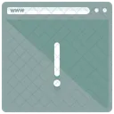 Alerta de página web  Icono
