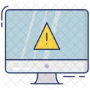 Alerta De Pantalla Pantalla Monitor Icon