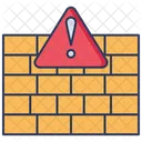 Alerta De Parede Construcao Parede Icon