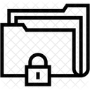 Seguranca Arquivo Cadeado Ícone